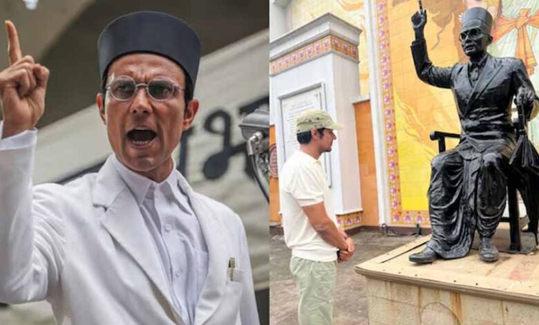 रणदीप हुड्डा ने वीर सावरकर को उनकी पुण्यतिथि पर श्रद्धांजलि दी