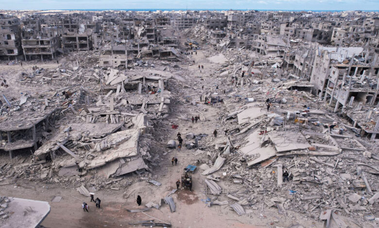 गाजा से मलबा साफ करने में लग सकते हैं 21 साल, पट्टी में 23 लाख फिलिस्तीनी रहते हैं