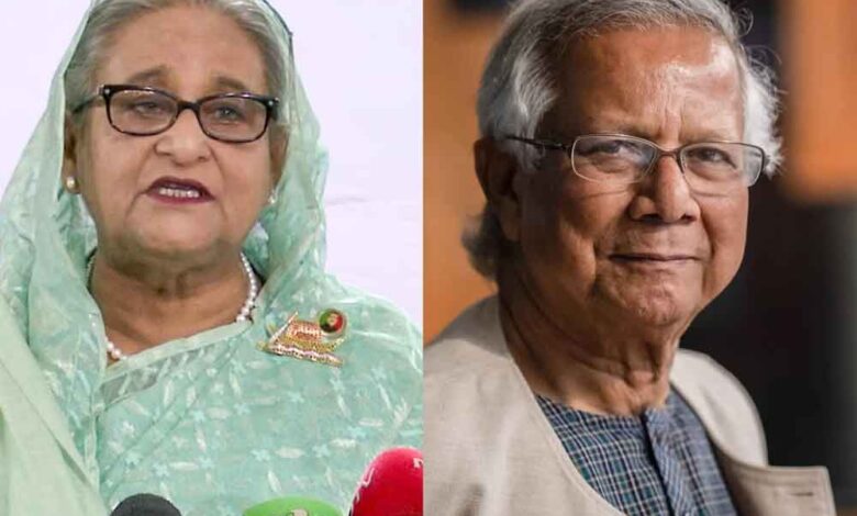 पूर्व प्रधानमंत्री शेख हसीना भारत में रह रही हैं, उनकी वतन वापसी के लिए मोहम्मद यूनुस सरकार ने ऐड़ी चोटी का जोर लगाया