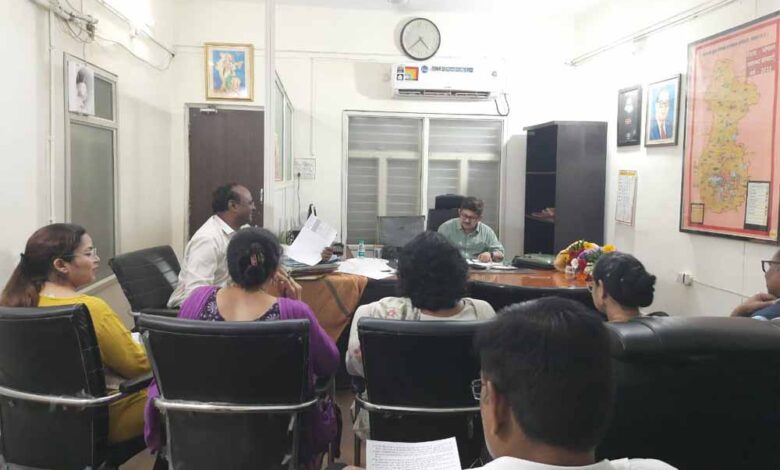 सी एम एच ओ की अध्यक्षता में हुई पी.सी.पी.एन.डी.टी. जिला सलाहकार समिति बैठक