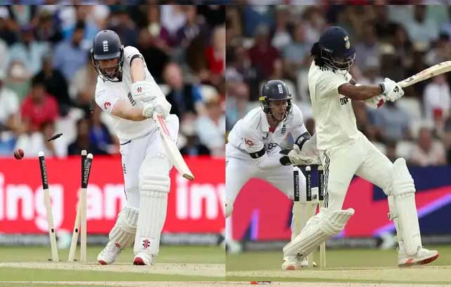 भारत के नाम रहा तीसरा दिन, 465 पर इंग्लैंड की पहली पारी रोकी, दो विकेट खोकर बनाई 96 रनों की लीड