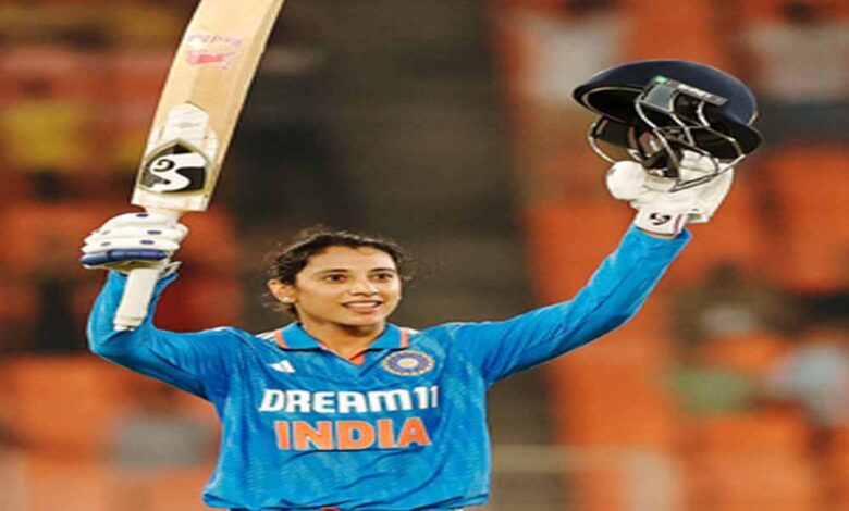 भारत की उप-कप्तान स्मृति मंधाना को मई के लिए आईसीसी ने महिला प्लेयर ऑफ द मंथ के लिए नामित