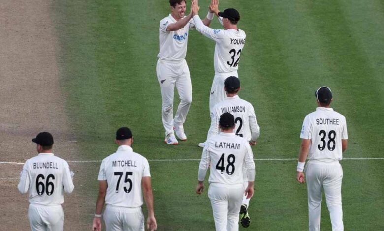 न्यूजीलैंड ने ज़िम्बाब्वे टेस्ट सीरीज़ के लिए टीम घोषित की, विलियमसन-जैमीसन अनुपलब्ध