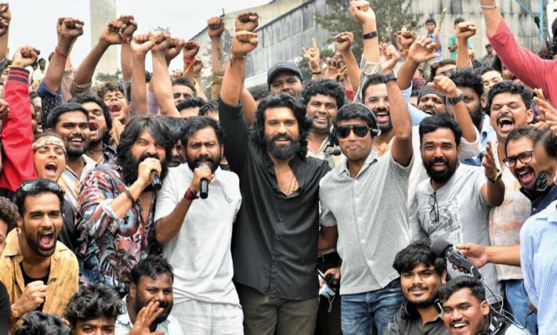 राम चरण स्टारर पेड्डी के गाने की मैसूर में शुरू हुई शूटिंग