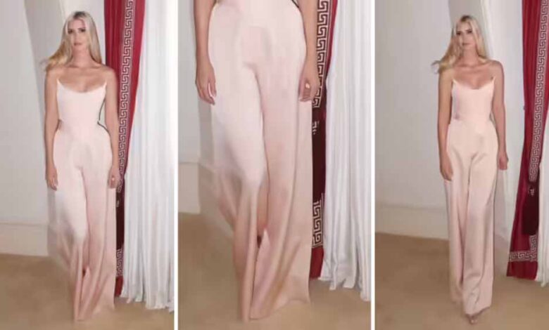 इवांका ट्रंप का नया लुक वायरल, कॉर्सेट टॉप और ढीली पैंट्स में ढाया कहर