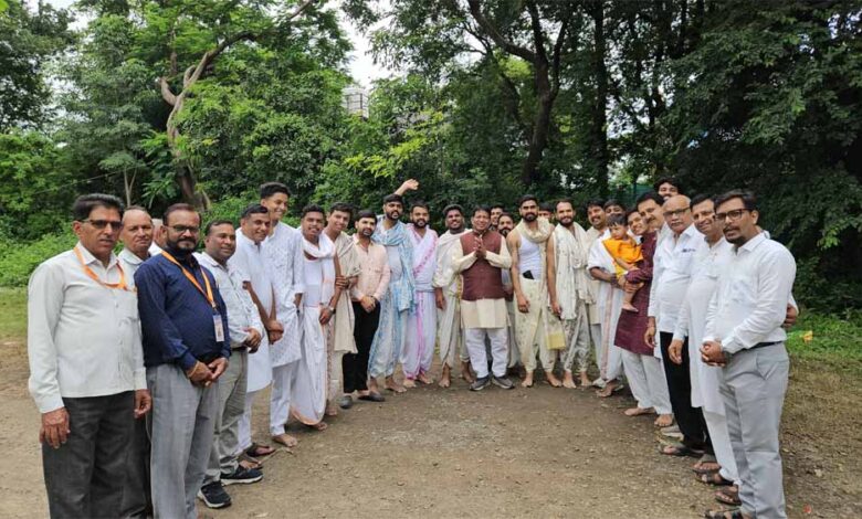 अरिहंतपुरम मंदिर की जलयात्रा एवं सामूहिक क्षमावाणी कार्यक्रम में विधायक हुए शामिल