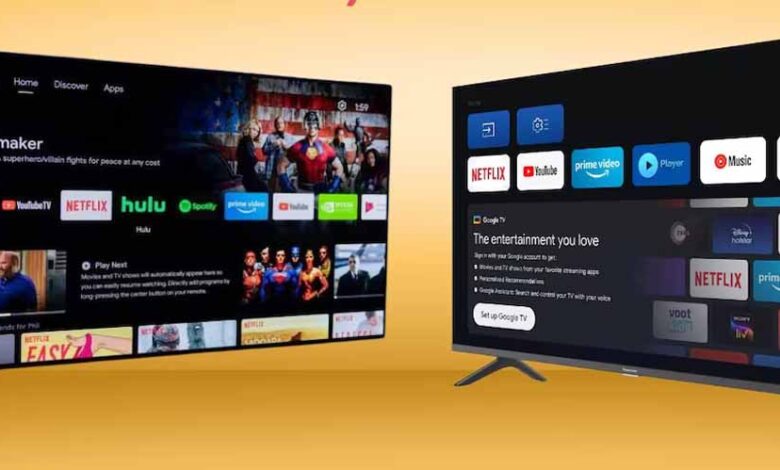 स्मार्ट टीवी खरीदने से पहले जानें Google TV और Fire TV में फर्क