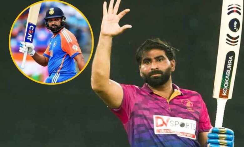 यूएई कप्तान ने तोड़ा रोहित शर्मा का रिकॉर्ड, T20I में सबसे ज्यादा छक्के