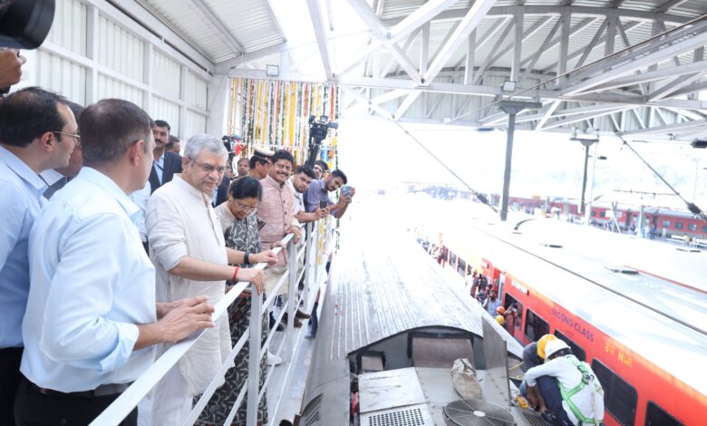 श्री अश्विनी वैष्णव, केंद्रीय रेल, सूचना एवं प्रसारण, इलेक्ट्रॉनिक्स एवं सूचना प्रौद्योगिकी मंत्री आज जयपुर दौरे पर