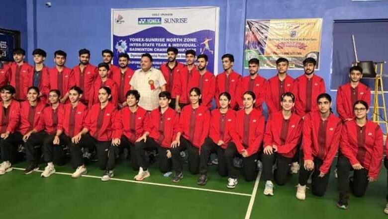 हरियाणा के नाम नॉर्थ जोन बैडमिंटन चैंपियनशिप का खिताब