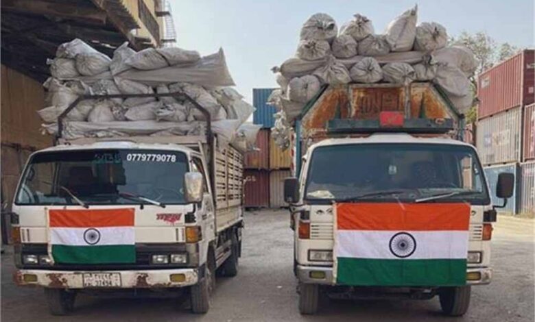 अफगानिस्तान में तबाही के बीच भारत की मदद, भेजे 1000 तंबू और 15 टन खाद्य सामग्री