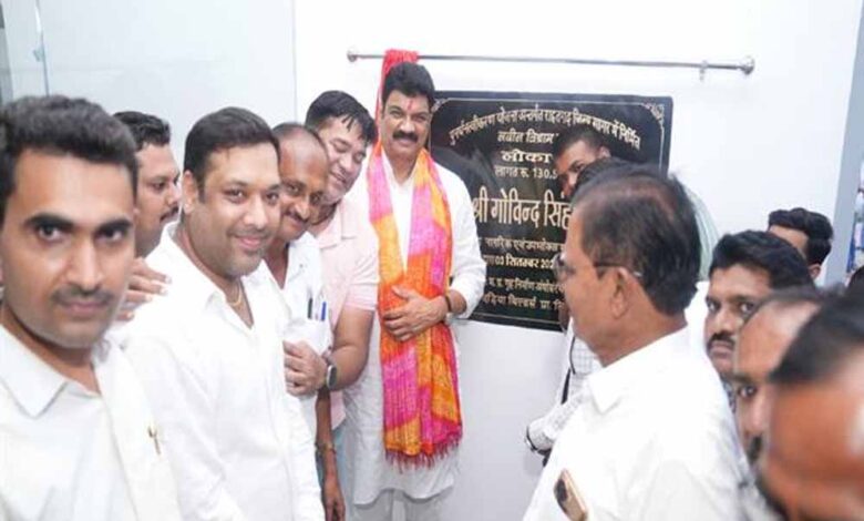 खाद्य मंत्री राजपूत ने 1.50 करोड़ की लागत से निर्मित रेस्ट हाउस का किया लोकार्पण