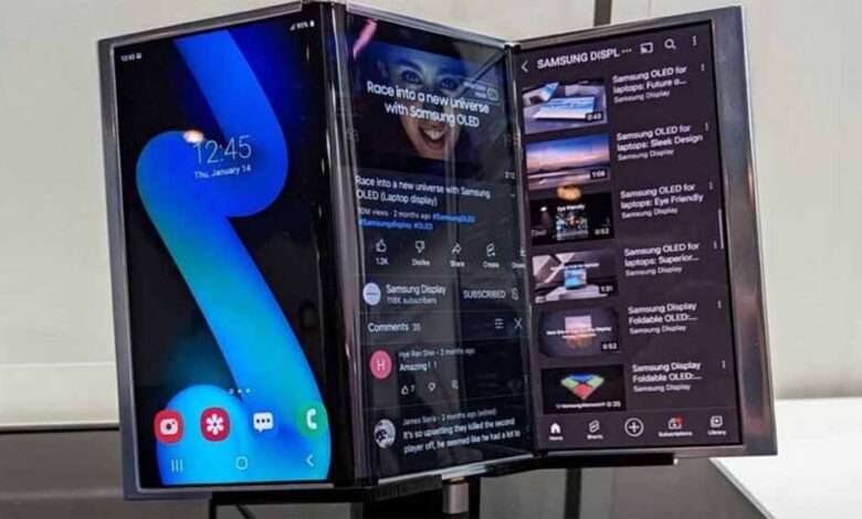 सैमसंग का ट्रिपल-फोल्ड फोन जल्द होगा लॉन्च, मिलेगा 100x ज़ूम और धांसू फीचर्स
