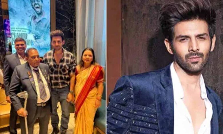 ‘चंदू चैम्पियन’ के लिये कार्तिक आर्यन को पहला सर्वश्रेष्ठ अभिनेता का फिल्मफेयर पुरस्कार मिलने पर मुरलीकांत पेटकर ने लुटाया प्यार