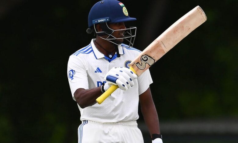 नंबर-3 की सीट पर आया सच्चा दावेदार, टेस्ट क्रिकेट में साई सुदर्शन देगा मुकाबला