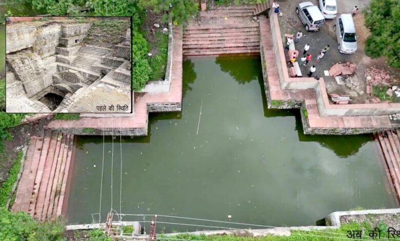 देपालपुर की ऐतिहासिक सूरजकु़ंड बावड़ी का हुआ जोर्णोद्धार