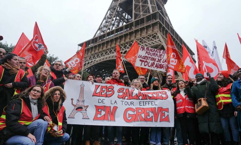 200 शहरों में हड़ताल, एफिल टावर रहा बंद – Khabar Jagat