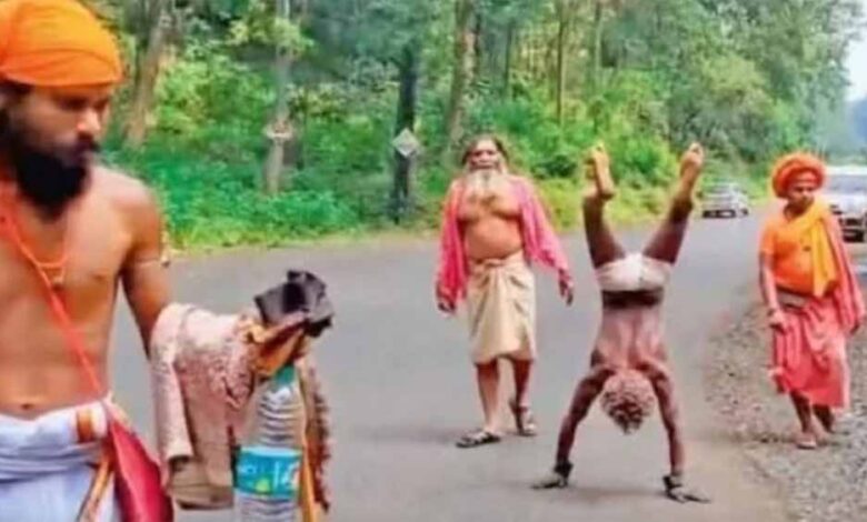 हाथ से 3500 KM! धर्मराज पुरी महाराज की नर्मदा परिक्रमा का अद्भुत संकल्प