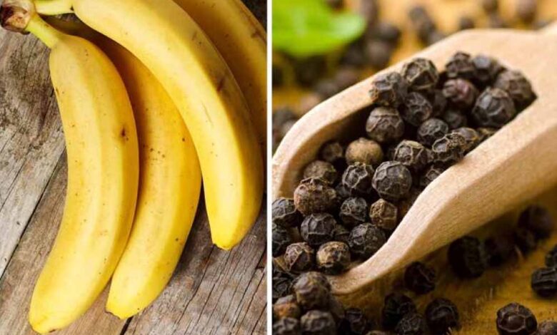 हर रोज सिर्फ एक केला और चुटकी भर काली मिर्च खाने के 6 चौंकाने वाले फायदे