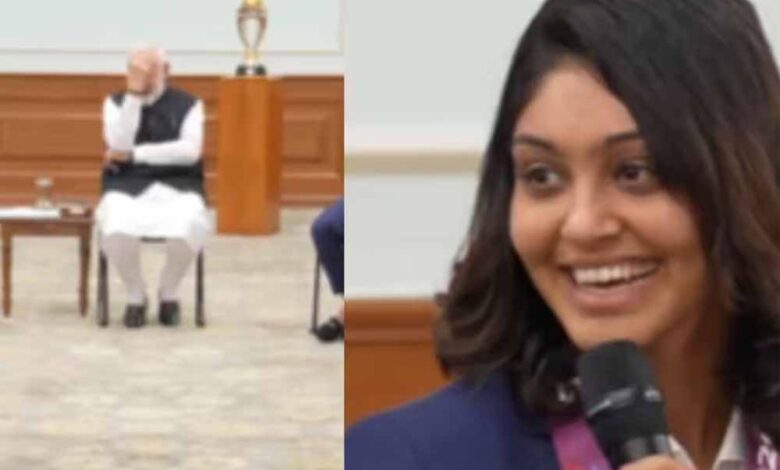 PM मोदी से हरलीन देओल ने पूछा ‘स्किन केयर’ का राज, मुस्कुराते हुए दिया ऐसा जवाब