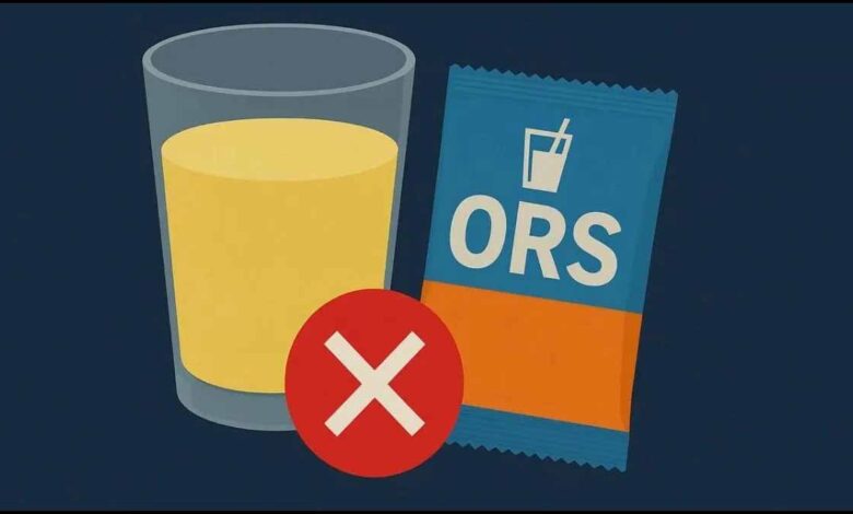 ‘ORS’ नाम से जूस बेचने पर रोक! FSSAI ने राज्यों को दिए सख्त आदेश