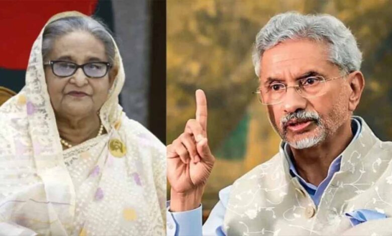हमारे फैसलों पर किसी को वीटो नहीं — शेख हसीना के भारत आगमन पर जयशंकर का कड़ा संदेश