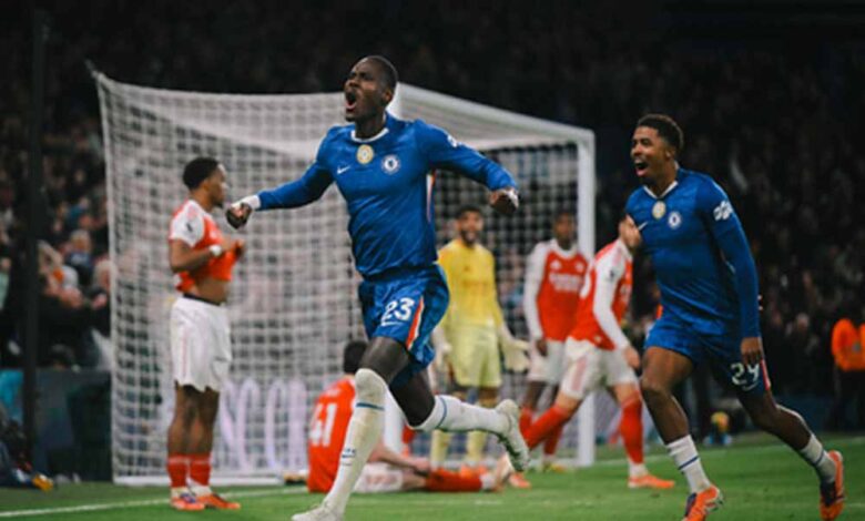 प्रीमियर लीग में आर्सेनल ने चेल्सी के खिलाफ 1-1 से ड्रॉ खेला