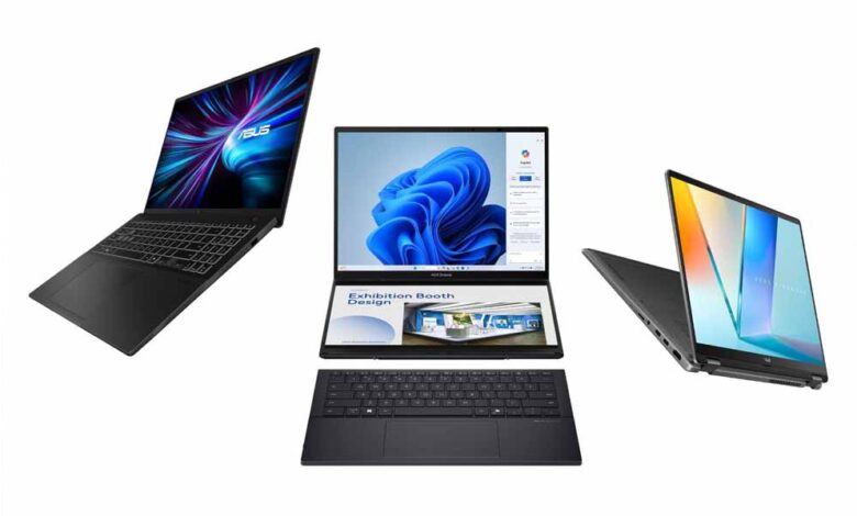 ASUS ने लॉन्च किए आधे दर्जन लैपटॉप्स, AI फीचर्स और बेहतरीन बैटरी लाइफ के साथ