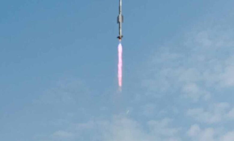 एयर-टू-एयर में मार करने वाली मिसाइल विकसित करने में डीआरडीओ को बड़ी सफलता